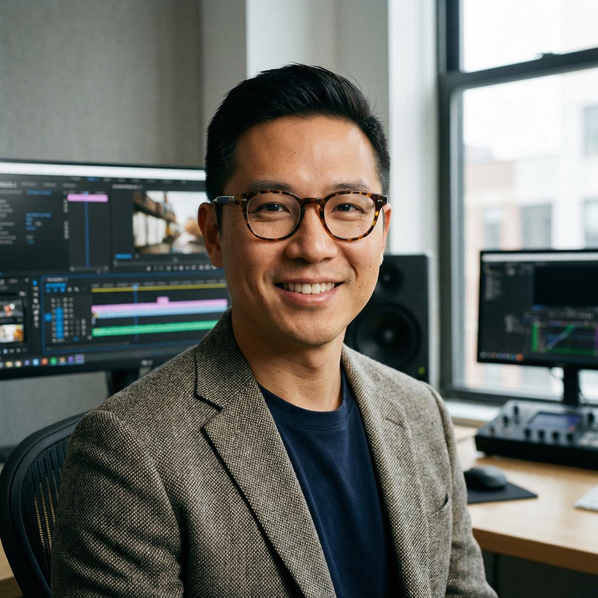 看片视频剪辑师王浩然